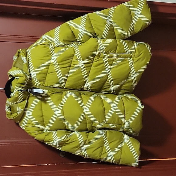 AVA & VIV GREEN DIAMOND LADIES SHORT PUFFER HOODIE JACKET SIZE 3X - Picture 3 of 16